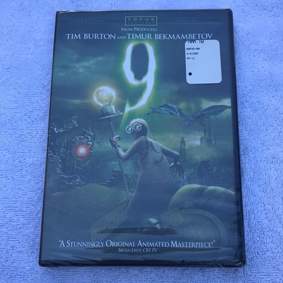 Other - DVD Tim Burton 9 NEW